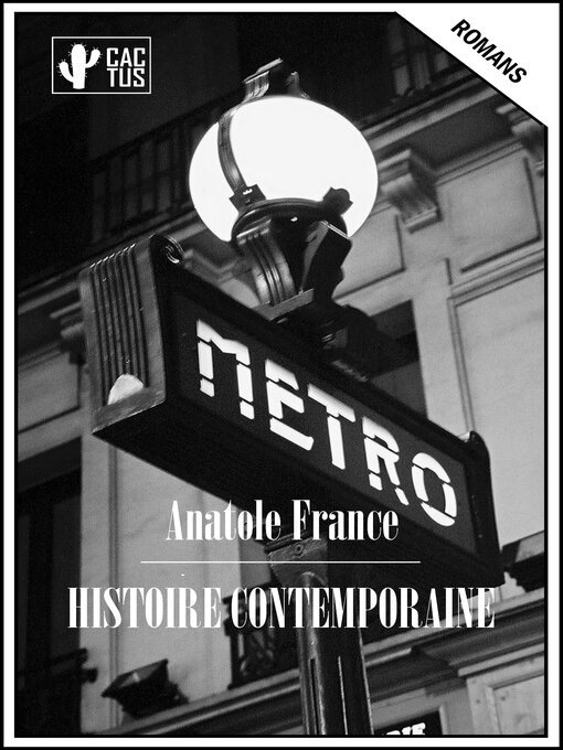 Title details for Histoire contemporaine by Anatole France - Available